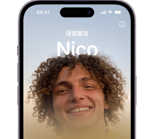 洛浦苹果15服务站分享iPhone15实时语音留言开启方法 